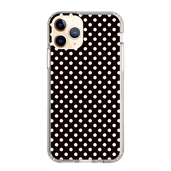 スリムプロテクションケース［ Small Dot - Black ］