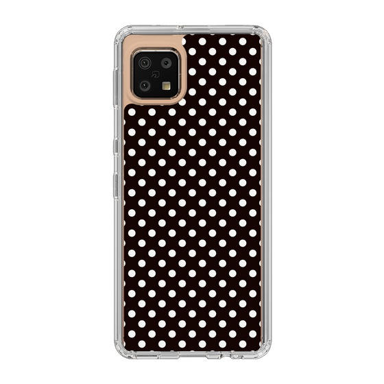 スリムプロテクションケース［ Small Dot - Black ］