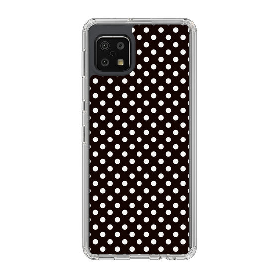 スリムプロテクションケース［ Small Dot - Black ］