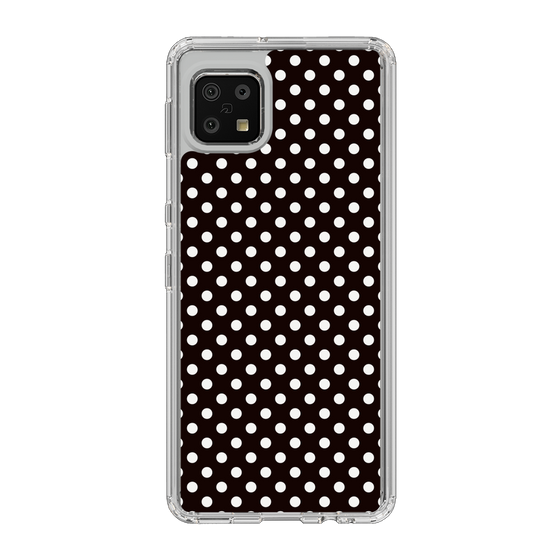 スリムプロテクションケース［ Small Dot - Black ］