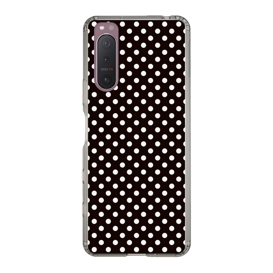 スリムプロテクションケース［ Small Dot - Black ］