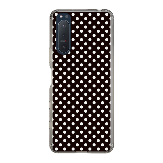 スリムプロテクションケース［ Small Dot - Black ］