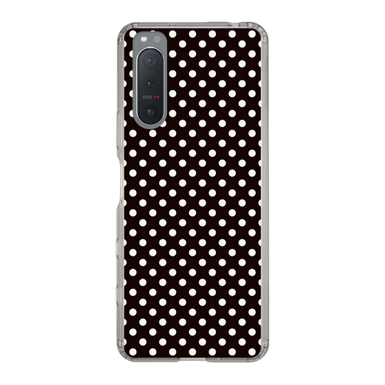 スリムプロテクションケース［ Small Dot - Black ］