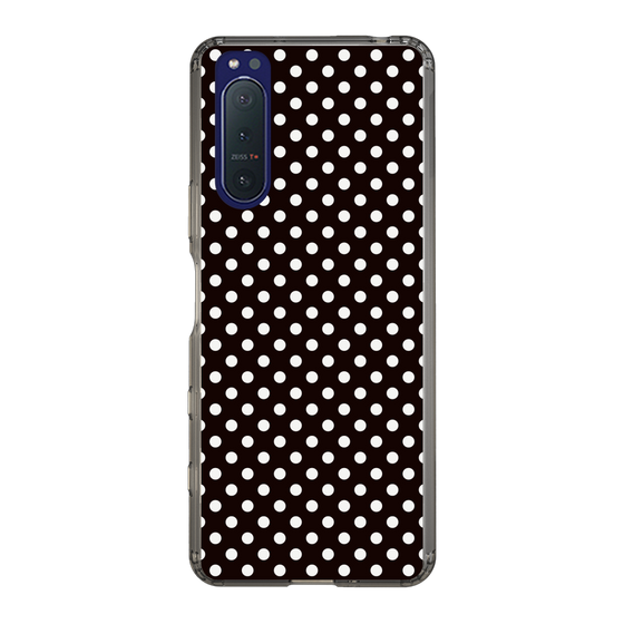 スリムプロテクションケース［ Small Dot - Black ］