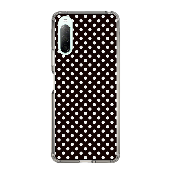 スリムプロテクションケース［ Small Dot - Black ］