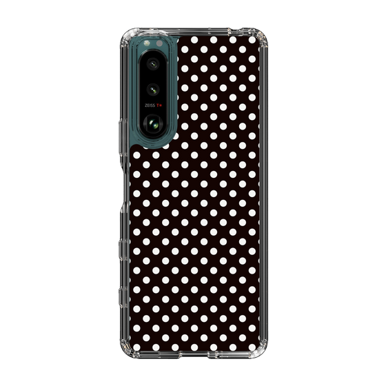 スリムプロテクションケース［ Small Dot - Black ］