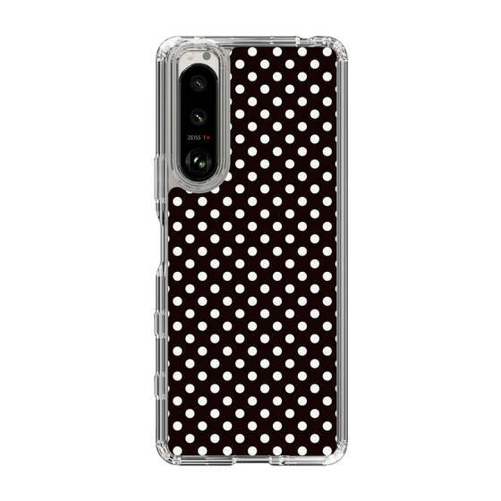 スリムプロテクションケース［ Small Dot - Black ］