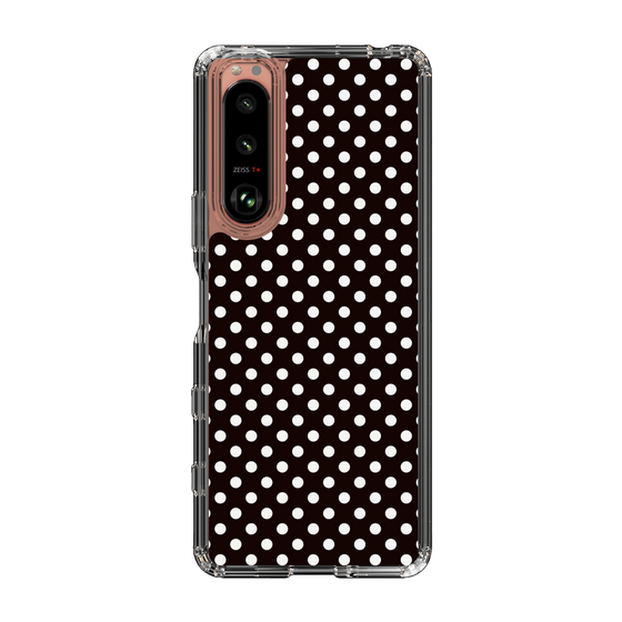 スリムプロテクションケース［ Small Dot - Black ］