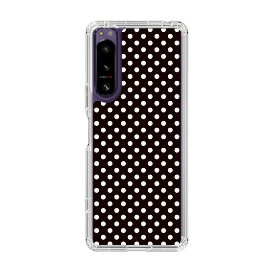 スリムプロテクションケース［ Small Dot - Black ］