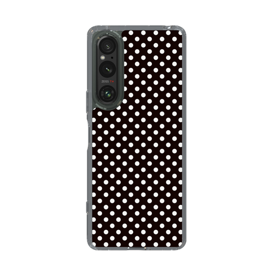 スリムプロテクションケース［ Small Dot - Black ］
