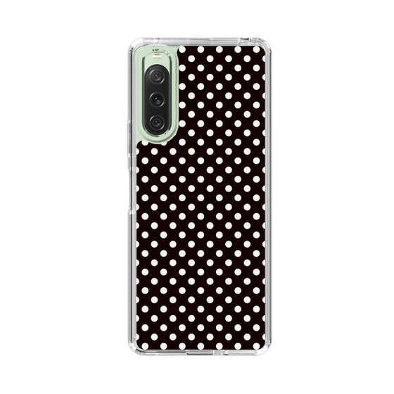 スリムプロテクションケース［ Small Dot - Black ］