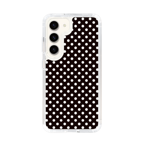 スリムプロテクションケース［ Small Dot - Black ］