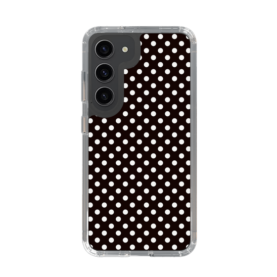 スリムプロテクションケース［ Small Dot - Black ］