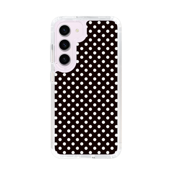 スリムプロテクションケース［ Small Dot - Black ］