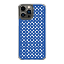 スリムプロテクションケース［ Small Dot - Blue ］