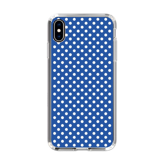 スリムプロテクションケース［ Small Dot - Blue ］