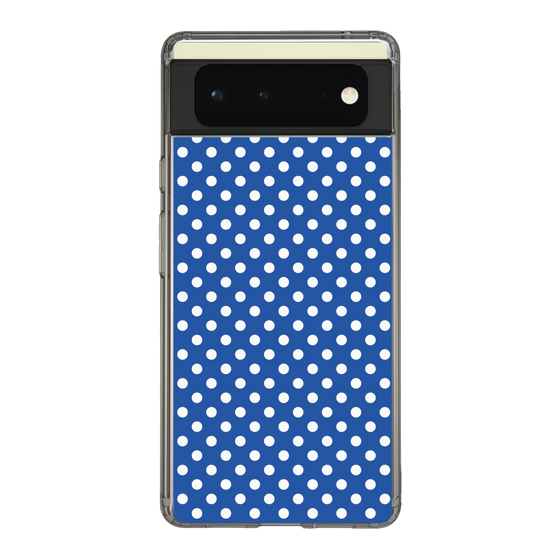 スリムプロテクションケース［ Small Dot - Blue ］