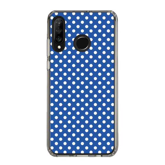 スリムプロテクションケース［ Small Dot - Blue ］