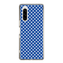 スリムプロテクションケース［ Small Dot - Blue ］