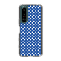 スリムプロテクションケース［ Small Dot - Blue ］