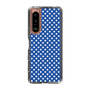 スリムプロテクションケース［ Small Dot - Blue ］