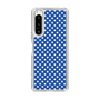 スリムプロテクションケース［ Small Dot - Blue ］