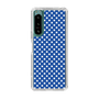 スリムプロテクションケース［ Small Dot - Blue ］