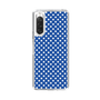 スリムプロテクションケース［ Small Dot - Blue ］