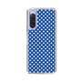 スリムプロテクションケース［ Small Dot - Blue ］