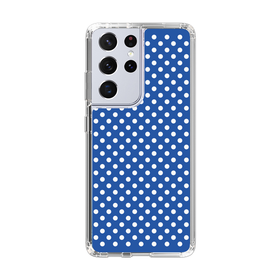 スリムプロテクションケース［ Small Dot - Blue ］