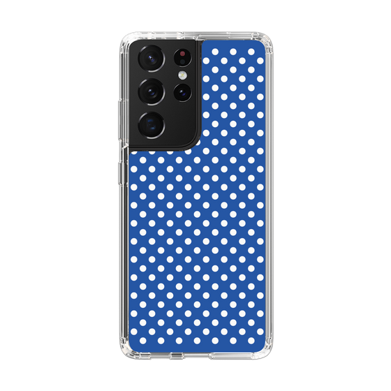 スリムプロテクションケース［ Small Dot - Blue ］