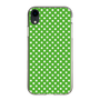 スリムプロテクションケース［ Small Dot - Green ］