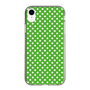 スリムプロテクションケース［ Small Dot - Green ］