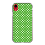 スリムプロテクションケース［ Small Dot - Green ］