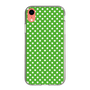 スリムプロテクションケース［ Small Dot - Green ］