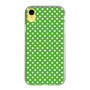 スリムプロテクションケース［ Small Dot - Green ］