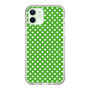 スリムプロテクションケース［ Small Dot - Green ］