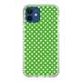 スリムプロテクションケース［ Small Dot - Green ］