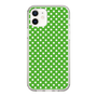 スリムプロテクションケース［ Small Dot - Green ］