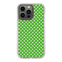 スリムプロテクションケース［ Small Dot - Green ］