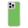 スリムプロテクションケース［ Small Dot - Green ］