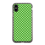 スリムプロテクションケース［ Small Dot - Green ］