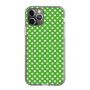 スリムプロテクションケース［ Small Dot - Green ］