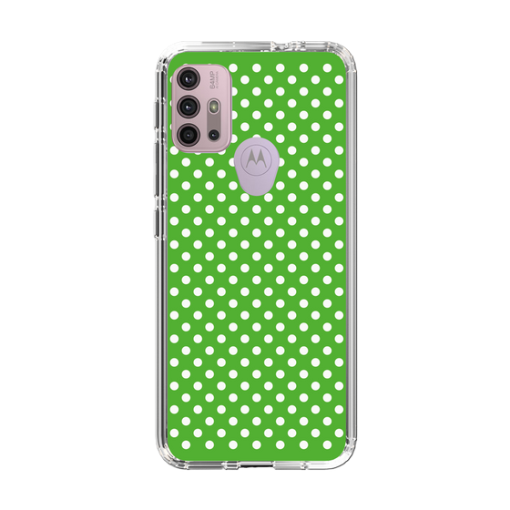 スリムプロテクションケース［ Small Dot - Green ］