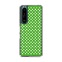 スリムプロテクションケース［ Small Dot - Green ］