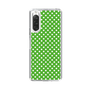 スリムプロテクションケース［ Small Dot - Green ］