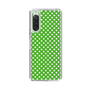 スリムプロテクションケース［ Small Dot - Green ］