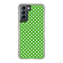 スリムプロテクションケース［ Small Dot - Green ］