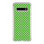 スリムプロテクションケース［ Small Dot - Green ］