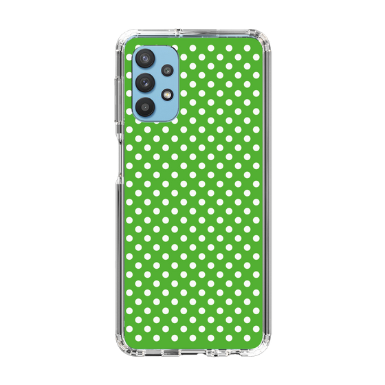 スリムプロテクションケース［ Small Dot - Green ］